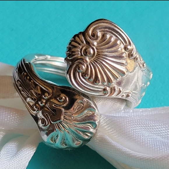 Tiffany & Co. Jewelry - 1885 Tiffany & Co English King Spoon Ring #25